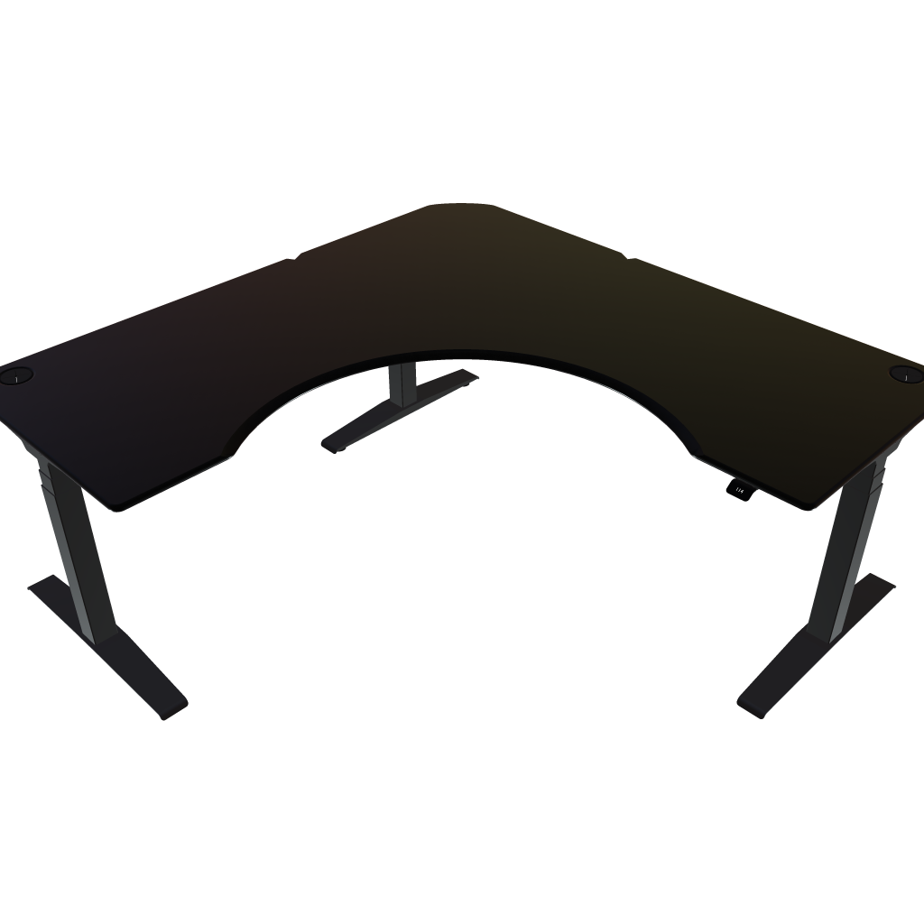 Corner C-Shape Desk